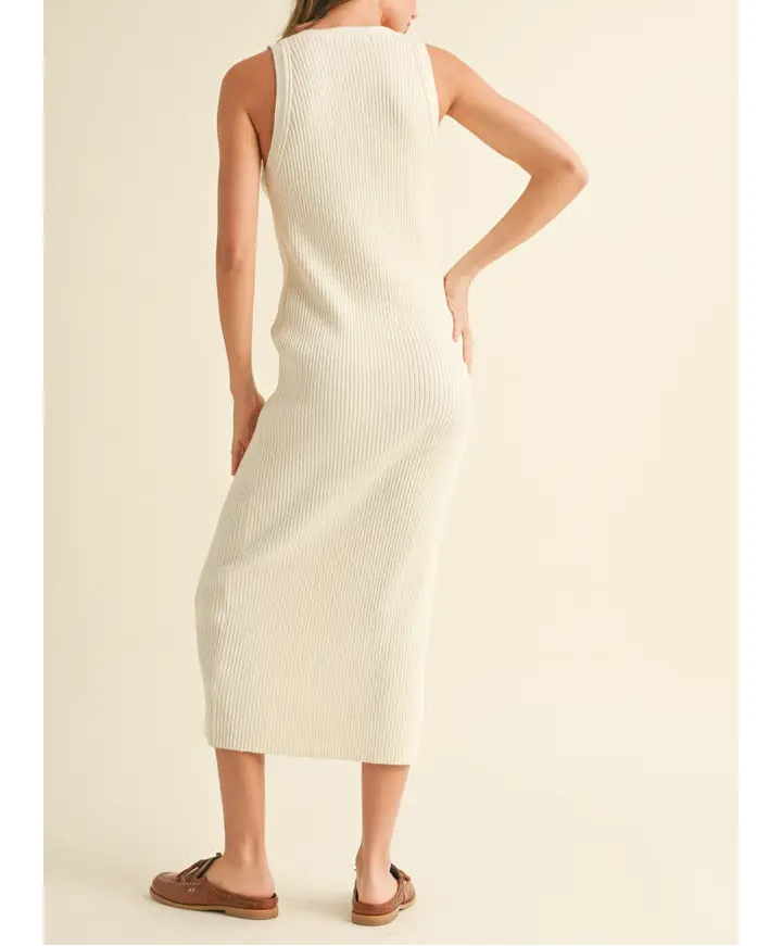Brittany Button Dress