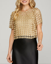 The Golden Hour Pearl Top