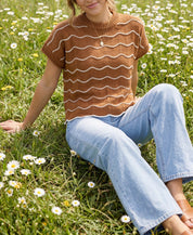 The Maple Wave Sweater Top
