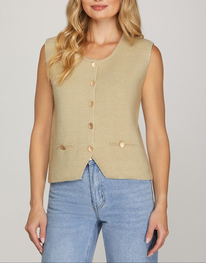 Braelynn Sweater Vest