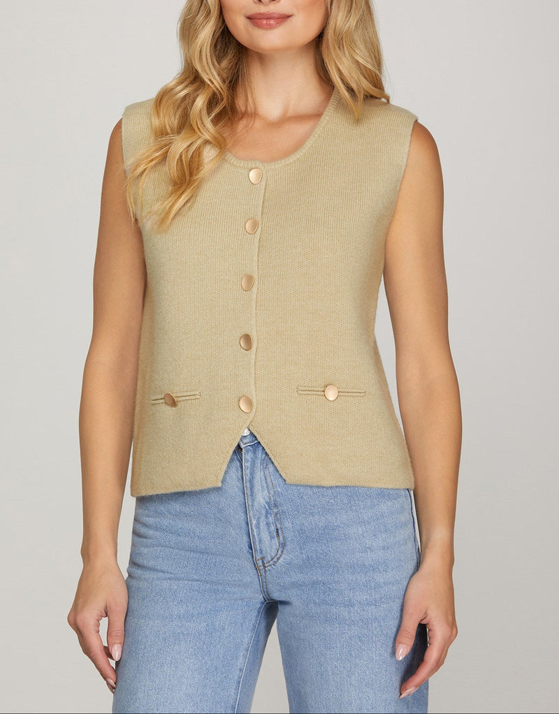 Braelynn Sweater Vest