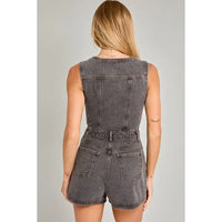 Lainey Denim Romper