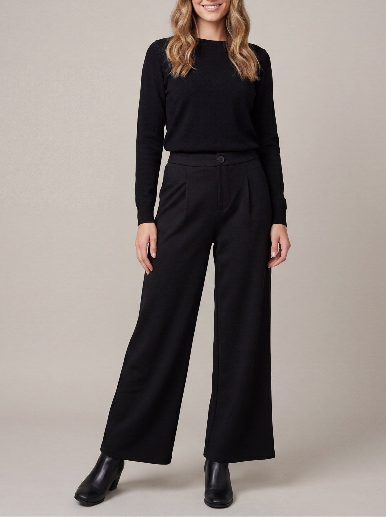 The Uptown Trouser Black