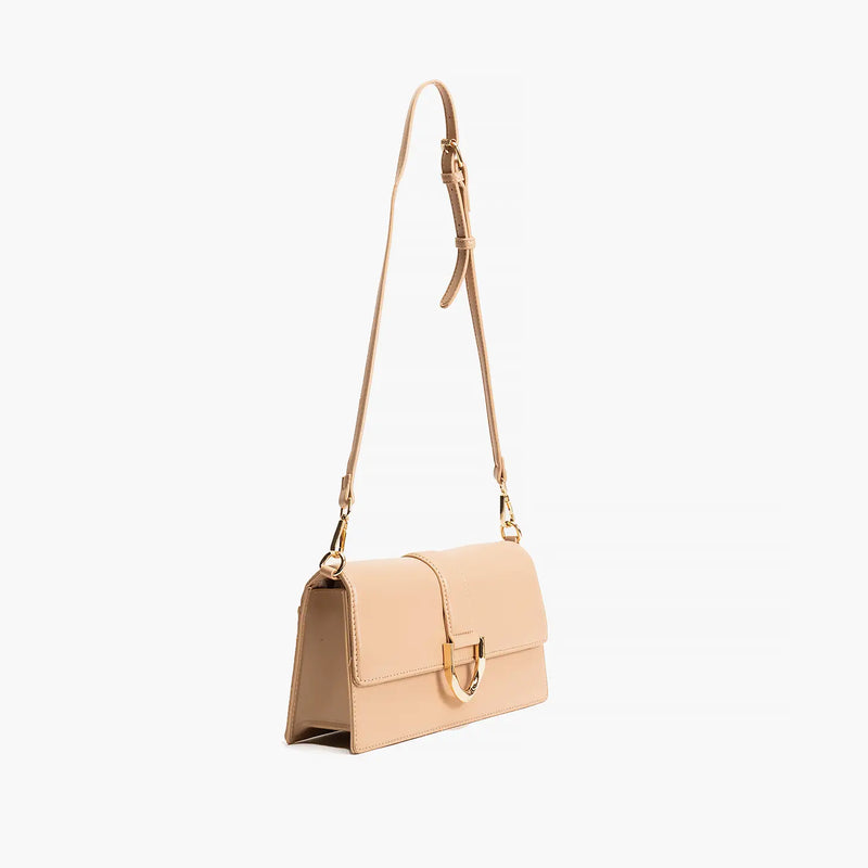 Nadia Belted East West Satchel