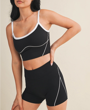 The Sculpt Tank Top Black
