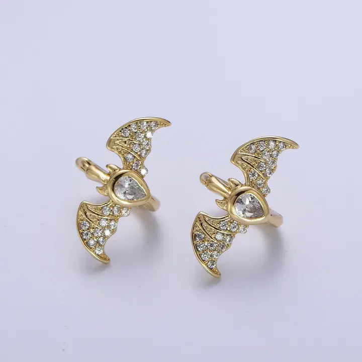 Halloween Flying Bats Earrings