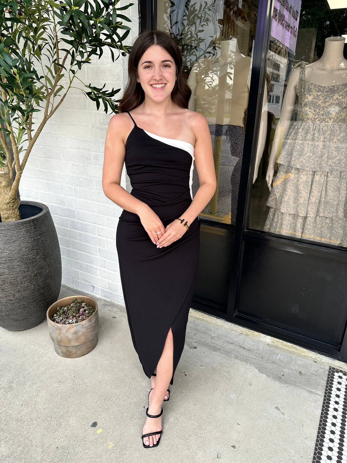 Avery Asymmetrical Dress