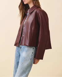 Darcy Faux Leather Jacket