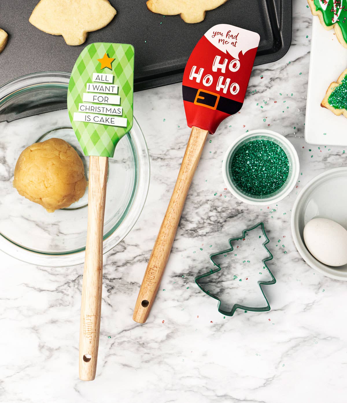 Christmas Spatula Cookie Cutter Set