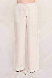 Curvy Lillian Linen Pants