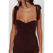 Rylee Maxi Dress Brown