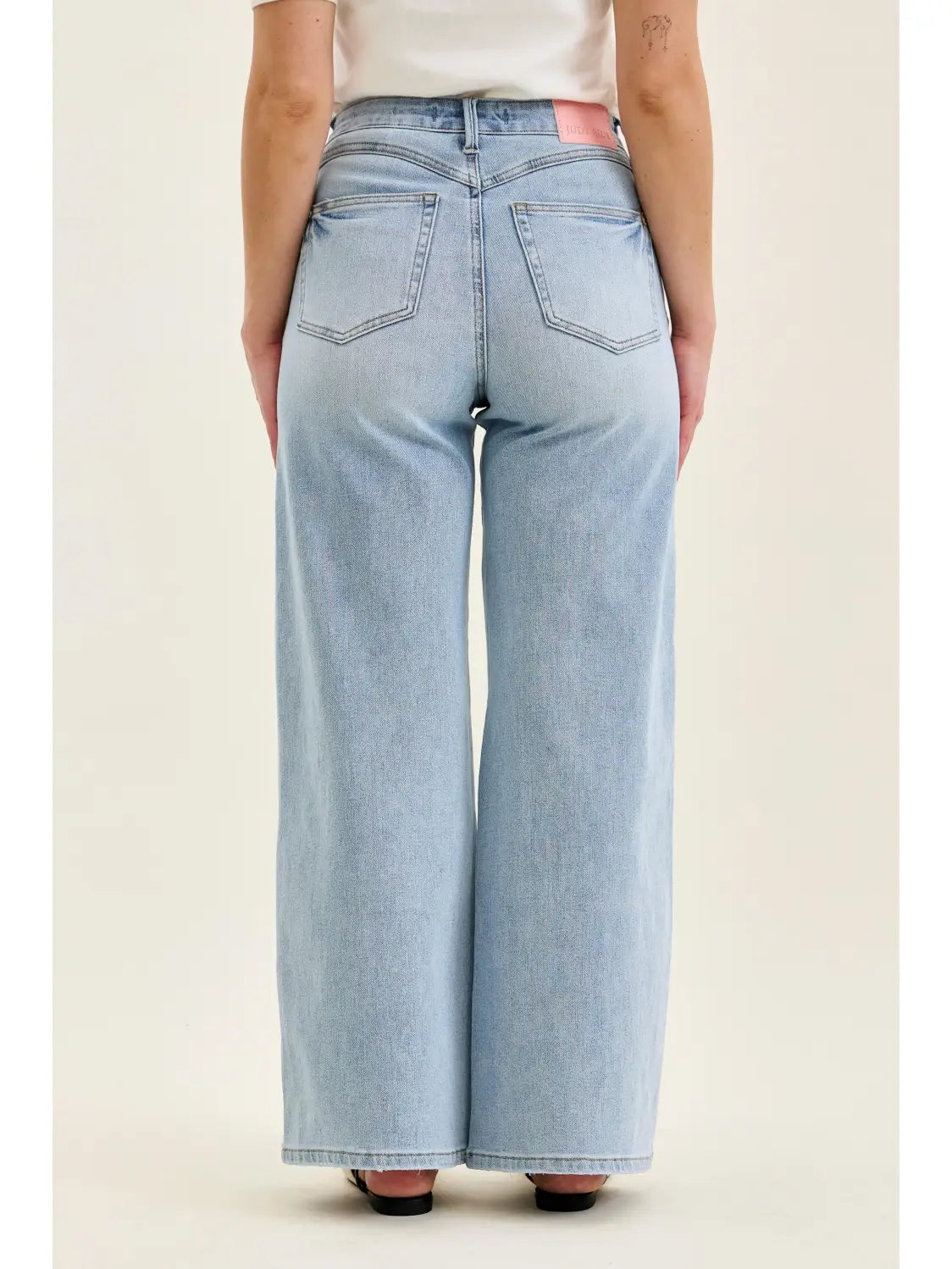 Judy Blue| HW Retro Wide Jeans
