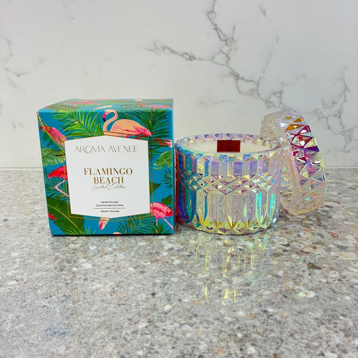 Aroma Avenue Flamingo Beach 7oz Candle