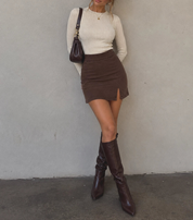 The Ellie Edit Skort Chocolate