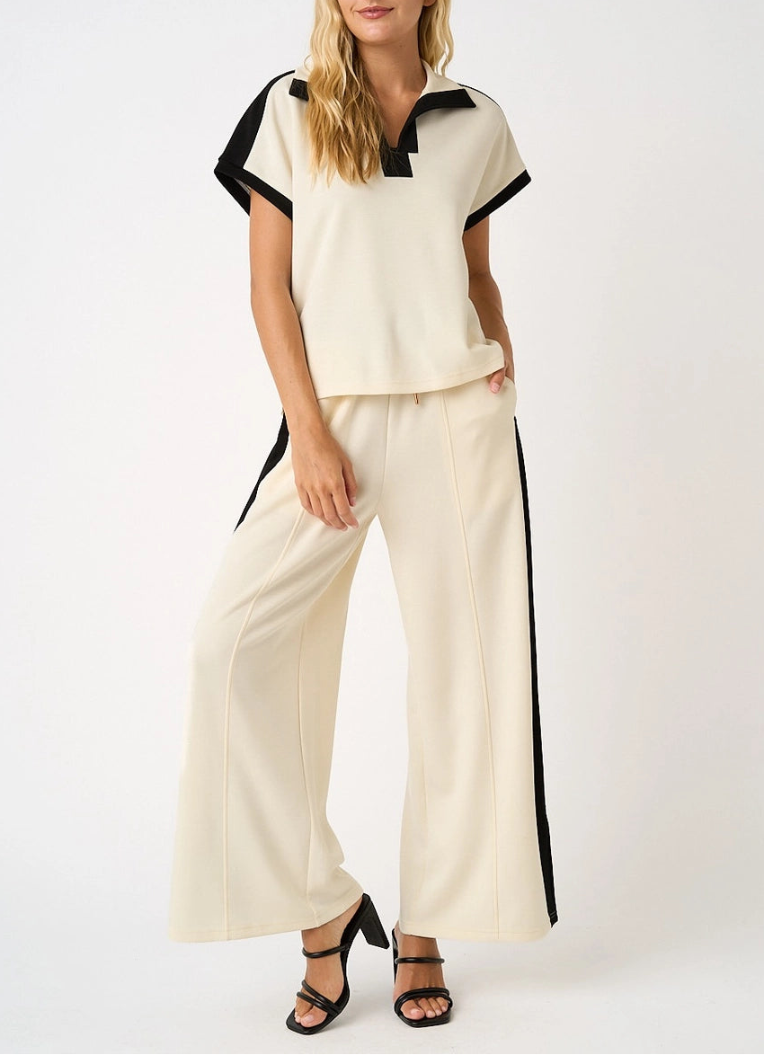 The Contrast Club Top