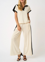 The Contrast Club Top