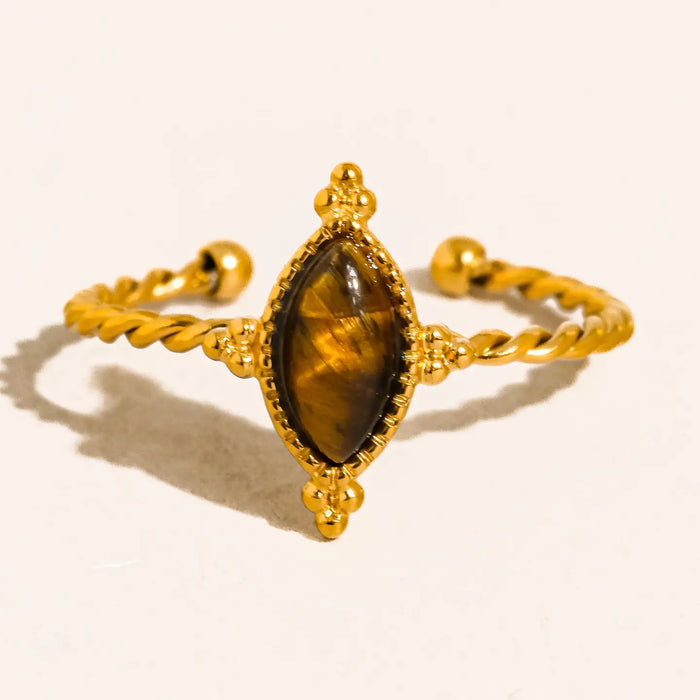 Dorisse Brown Gemstone Ring