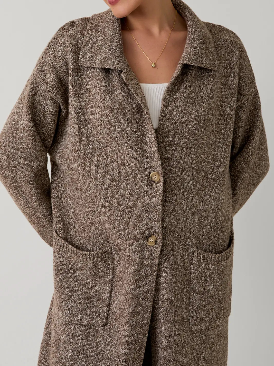 The Maxi Knit Cardigan