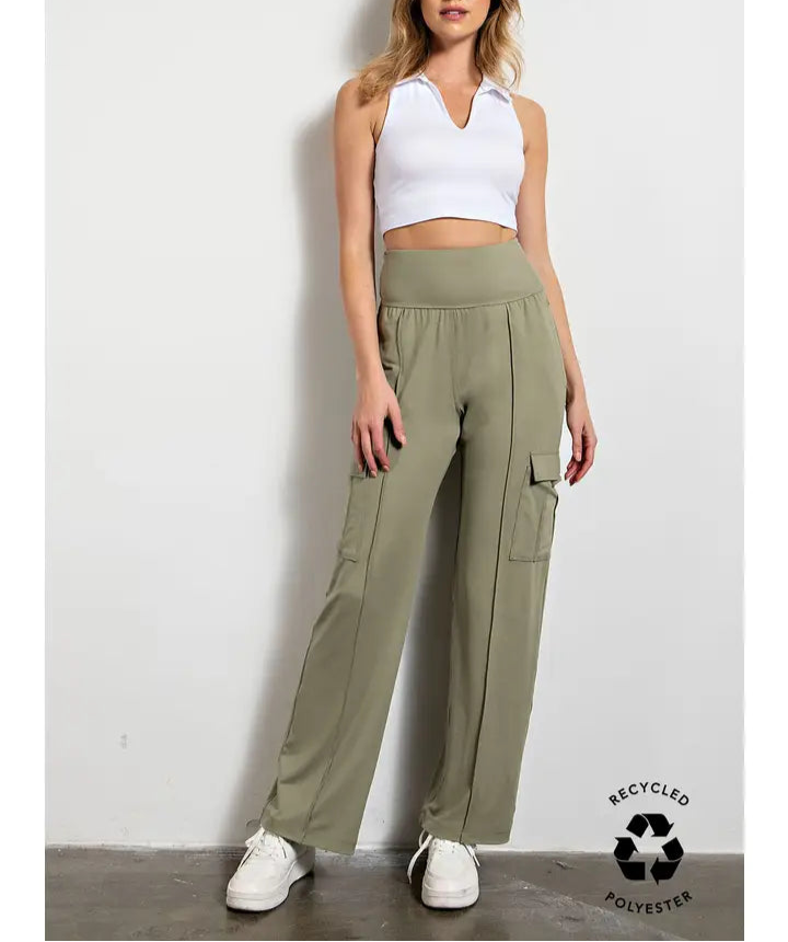 Butter Soft Straight Leg Cargo Pants
