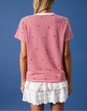 Star Stitch Stripe Tee
