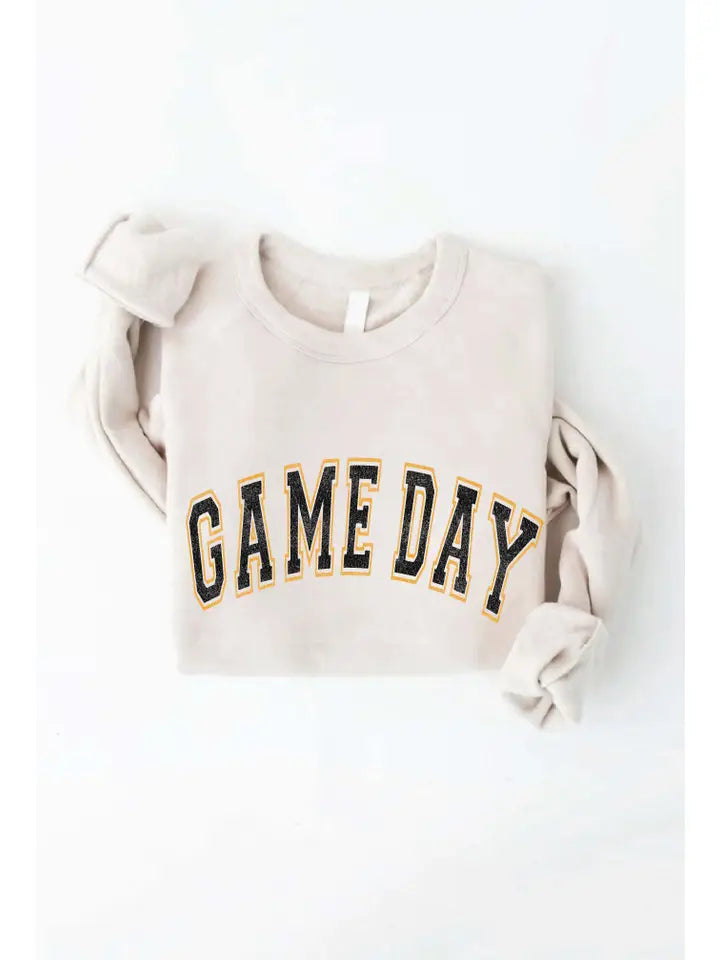 Game Day Black & Gold Sweatshirt