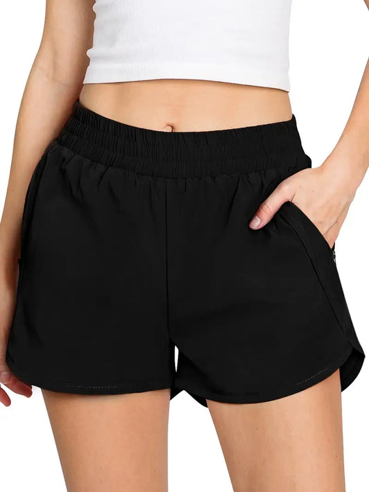 Zipper Pocket Shorts