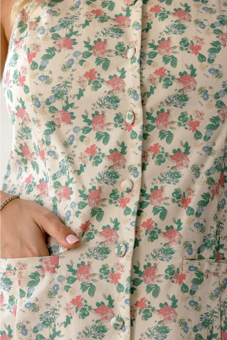The Elodie Floral Dress