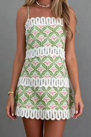 Palm Breeze Mini Dress