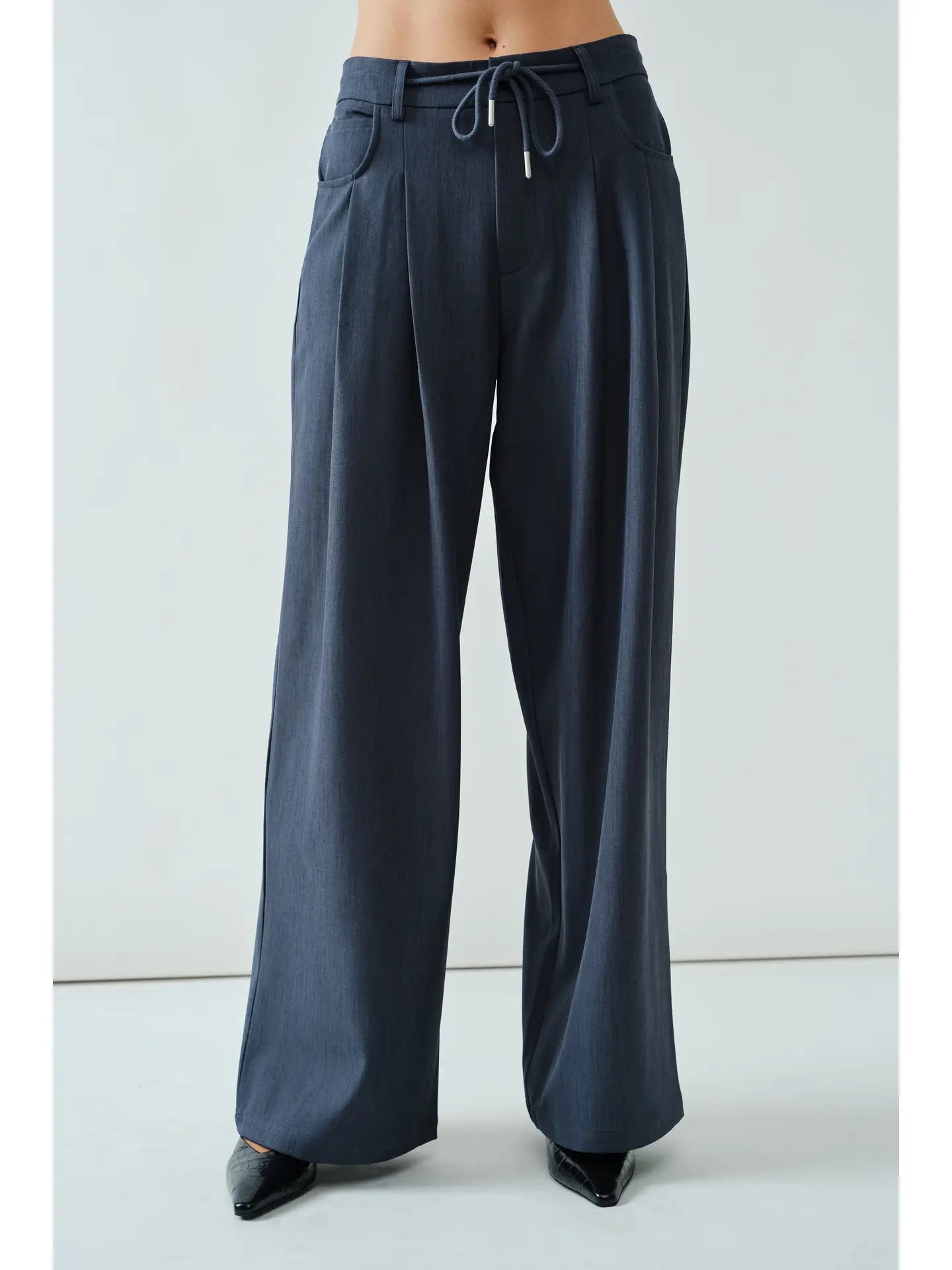 Elle Pleated Wide Leg Pants