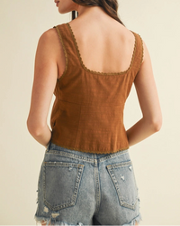 Sloane scallop Top