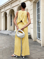 Sunshine Gingham Set