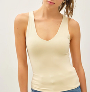 Core V Tank Top Butter