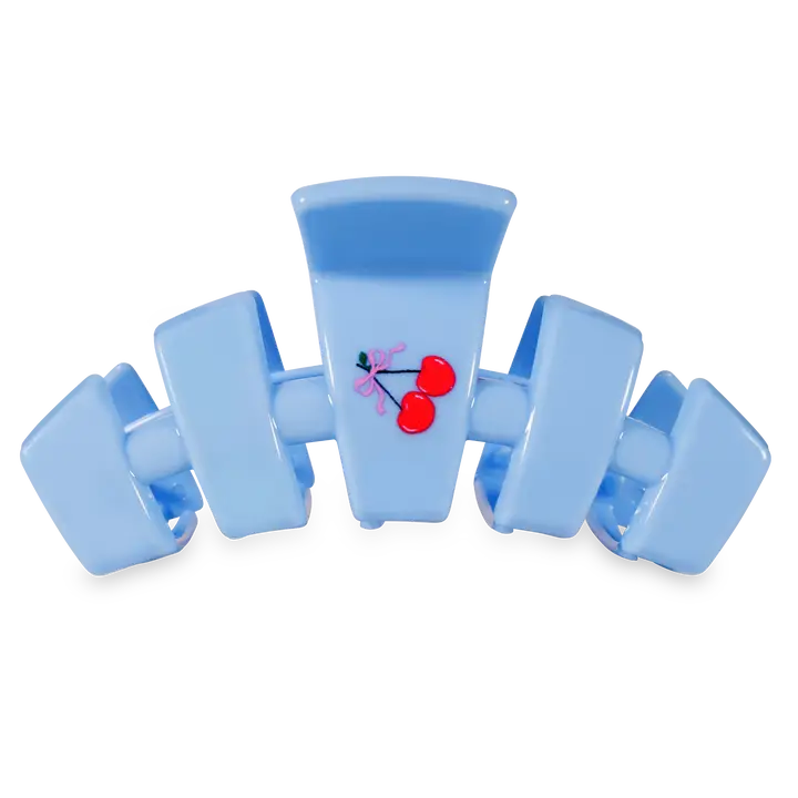 Classic Basket of Cherries Large Claw Clip