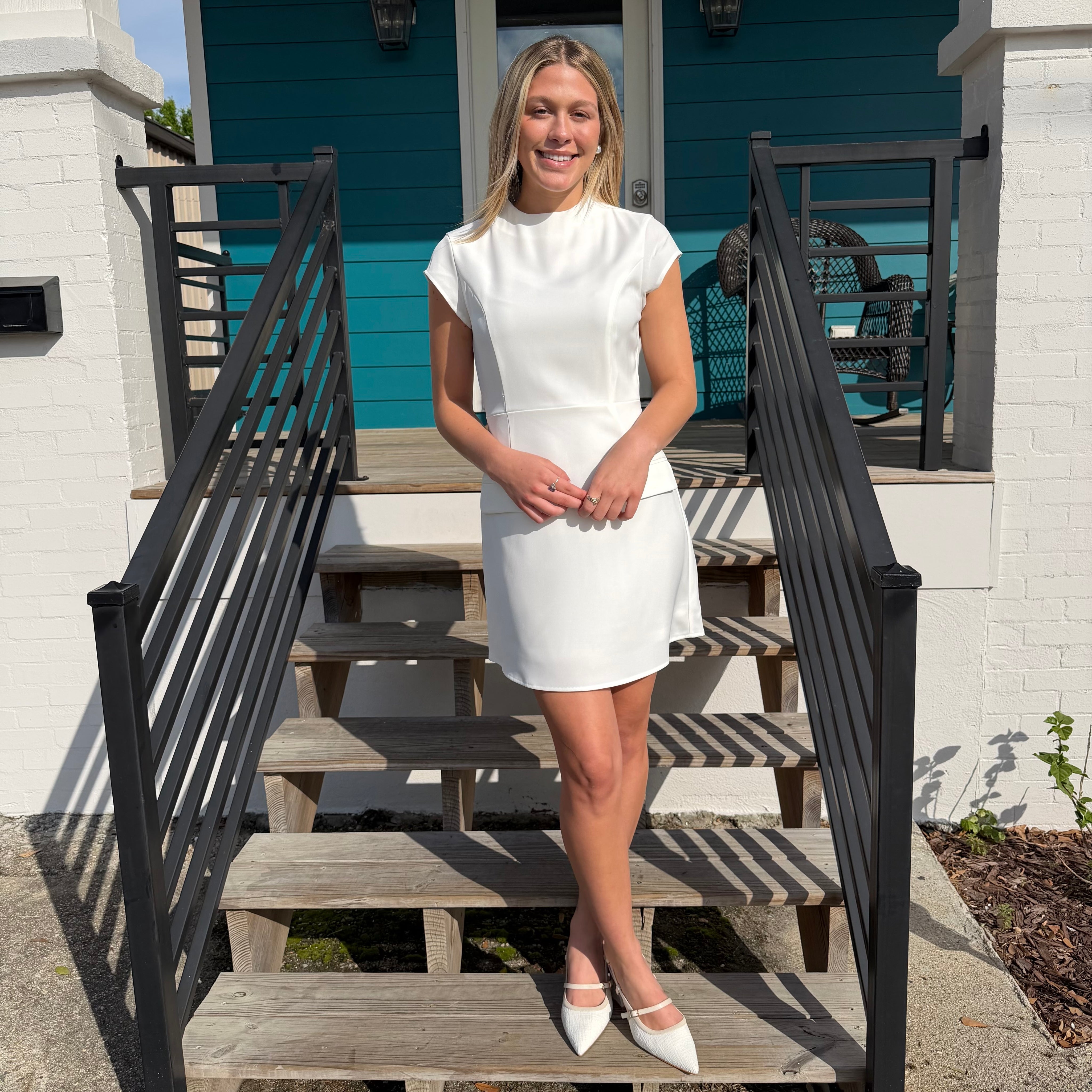 Nyla Structured Mini Dress
