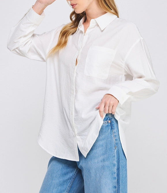Naomi Button Up Top