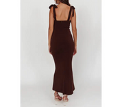 Rylee Maxi Dress Brown