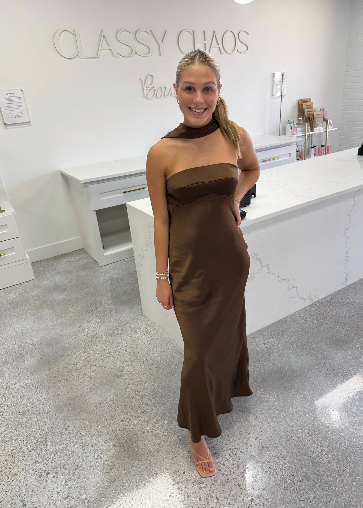 Hannah Halter Dress