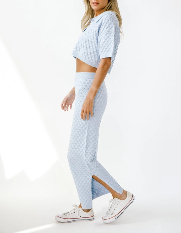 Dana Diamond Knit Set