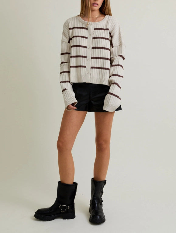 Alayna Stripe Cardigan