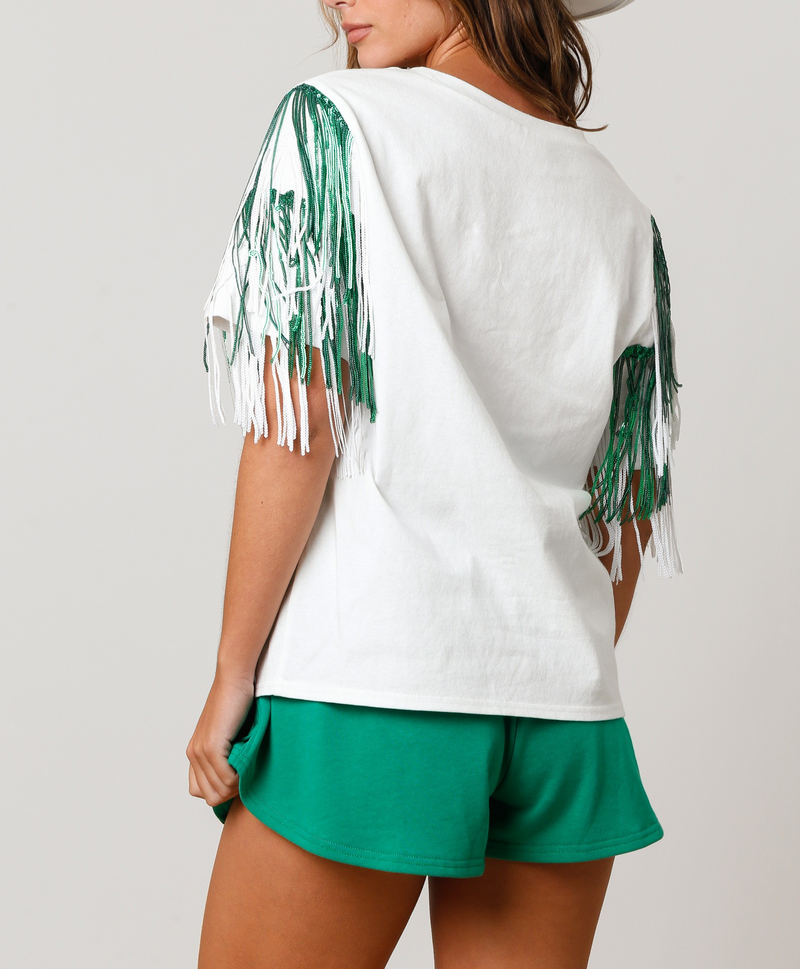 St. Paddy's Fringe Top