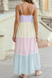 Sweet Sorbet Tiered Maxi Dress