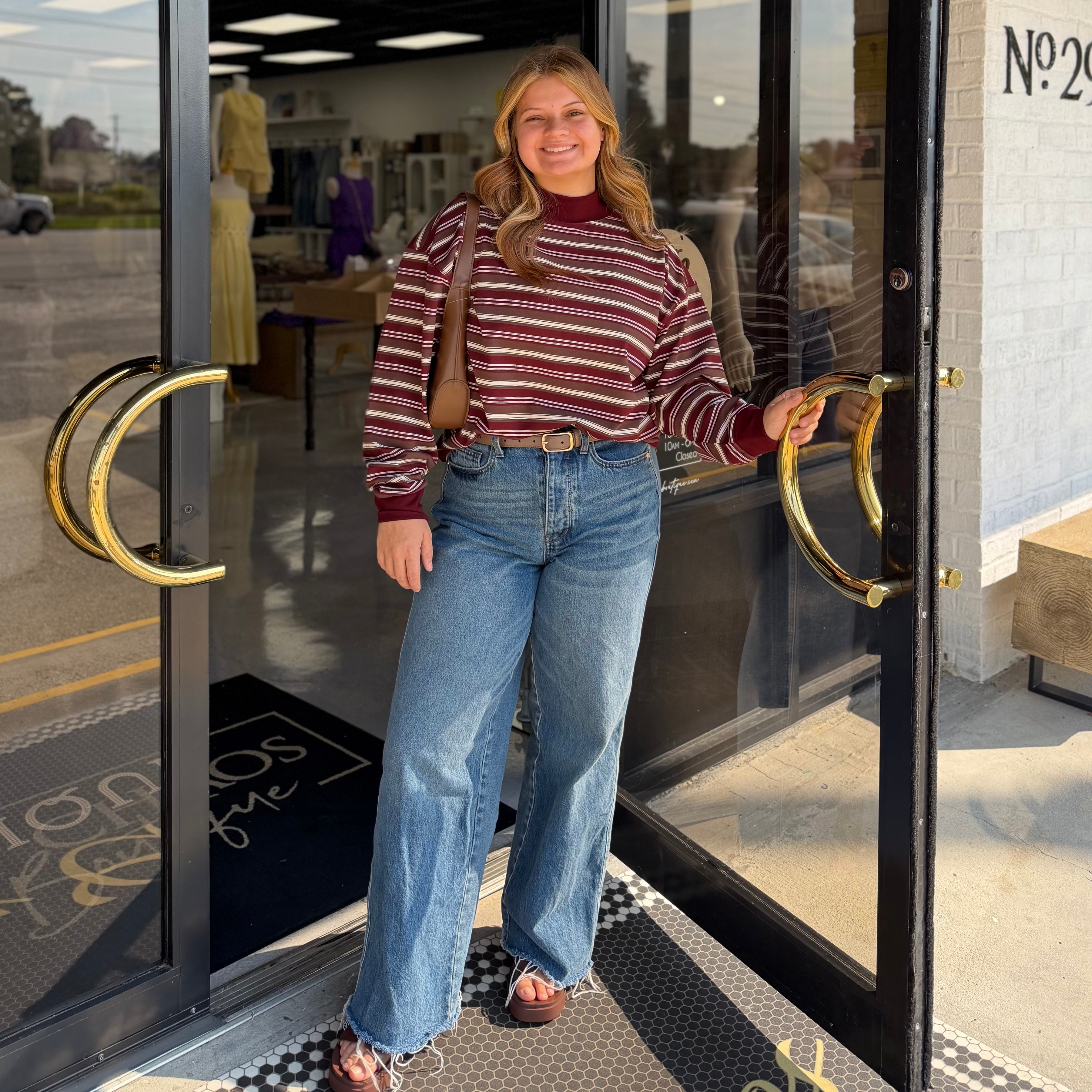 The Marlowe Stripe Top
