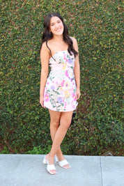 Blushing Bouquet Mini Dress