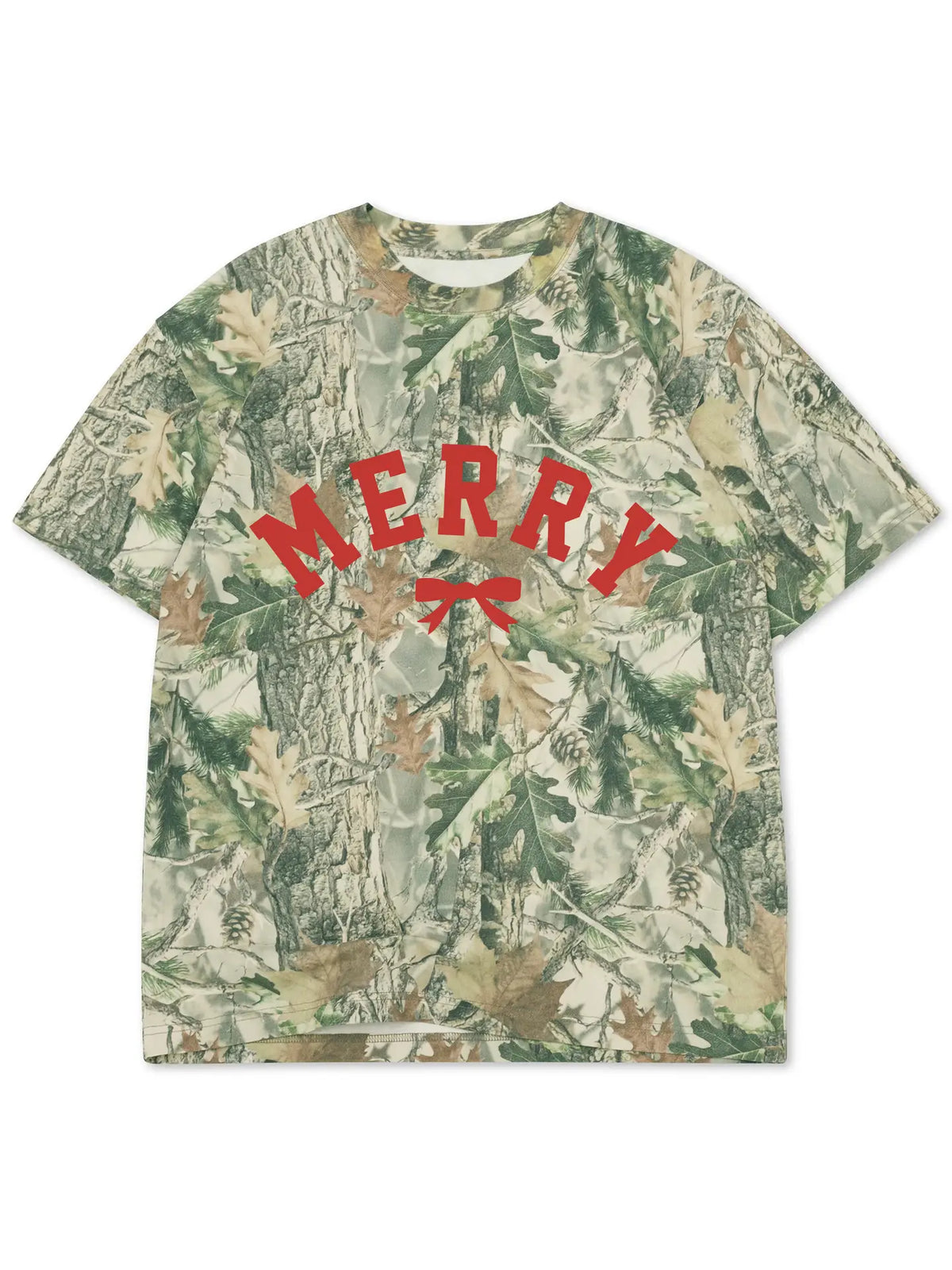 Kids Merry Camo Graphic Tee