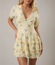 Spring Bloom Mini Dress