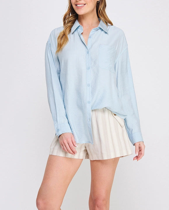 Naomi Button Up Top