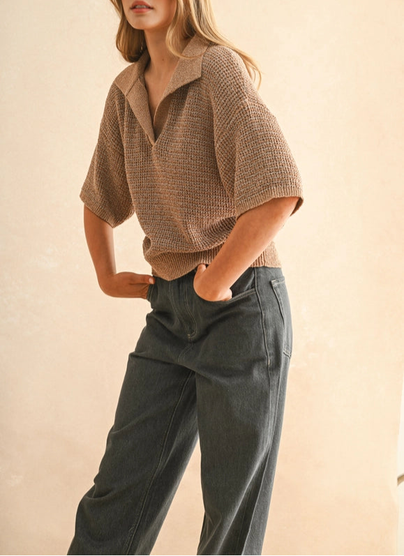 Delaney Knitted Top