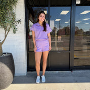 The Skylar Scuba Set Lavender