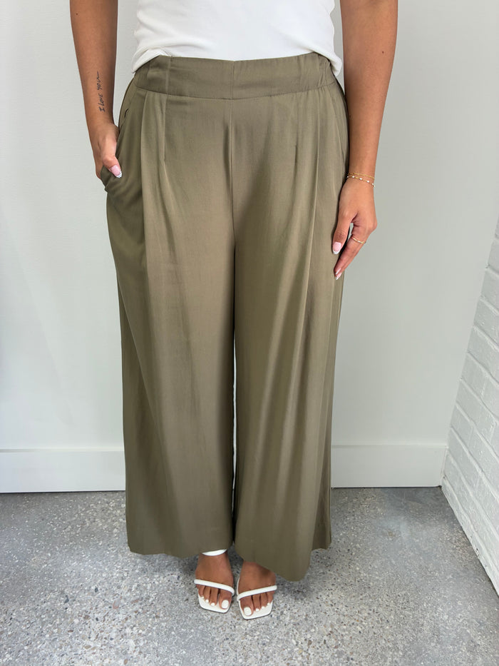 Erika Wide Leg Trouser Pants