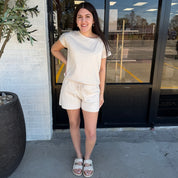 CloudSoft Cotton Lounge Set Sand Beige